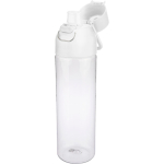 Bouteille en Tritan transparente avec bouchon coloré à pression 750 ml couleur blanc quatrième vue