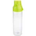 Bouteille en Tritan transparente avec bouchon coloré à pression 750 ml couleur vert lime septième vue