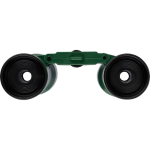 Jumelles robustes avec lentilles acryliques et zoom x4 couleur vert troisième vue