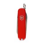 Couteau porte-clés Victorinox inox avec 6 fonctions couleur rouge sixième vue