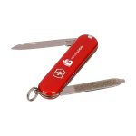 Couteau porte-clés Victorinox inox avec 6 fonctions couleur rouge septième vue