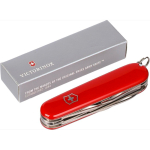 Couteau multifonction Victorinox inox avec 14 fonctions couleur rouge cinquième vue