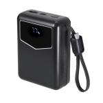 Batterie externe avec câbles intégrés et écran indicateur 20000mAh