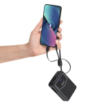 Batterie externe avec câbles intégrés et écran indicateur 20000mAh