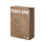 Batterie externe avec câbles intégrés et écran indicateur 20000mAh