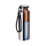 Bouteille isotherme en acier inoxydable recyclé sangle tressée 480 ml