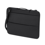 Housse pour ordinateur rembourrée en polyester avec poche antivol 15''
