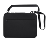 Housse pour ordinateur rembourrée en polyester avec poche antivol 15''