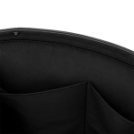 Sac de voyage roll-top similicuir avec sangle trolley et bandoulière
