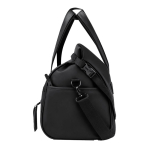Sac de voyage roll-top similicuir avec sangle trolley et bandoulière