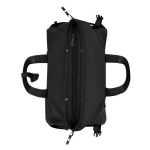 Sac de voyage roll-top similicuir avec sangle trolley et bandoulière