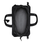 Sac de voyage roll-top similicuir avec sangle trolley et bandoulière