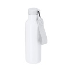 Bouteille en acier inoxydable recyclé idéale pour la sublimation 750ml couleur blanc première vue