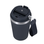 Gobelet thermique recyclé avec fermeture hermétique et anse 350ml