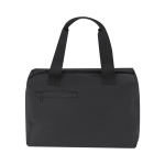 Glacière en similicuir avec poche avant et fermeture éclair 12L couleur noir première vue