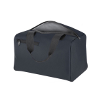 Glacière en similicuir avec poche avant et fermeture éclair 12L