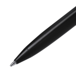 Set stylo-bille et roller en acier inoxydable avec étui et encre bleue