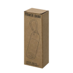 Batterie externe en aluminium recyclé rechargeable et amovible 2200mAh