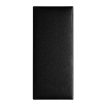 Stylo rotatif en aluminium brillant avec étui et encre bleue