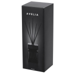 Diffuseur aromatique en verre noir avec 5 bâtonnets en fibre 200ml