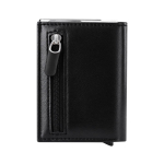 Porte-cartes et portefeuille en cuir synthétique avec protection RFID