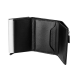Porte-cartes et portefeuille en cuir synthétique avec protection RFID