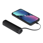 Batterie externe aluminium recyclé avec câble type C intégré 5000mAh