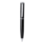 Stylo rotatif en acier inoxydable avec recharge Parker à encre bleue