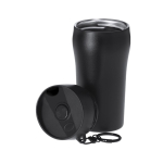 Gobelet isotherme en acier inoxydable recyclé avec ouverture 280ml