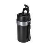 Gobelet isotherme en acier inoxydable recyclé poignée et paille 490 ml