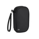Étui organiseur de voyage en PU fermeture éclair et protection RFID