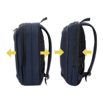 Sac à dos extensible en polyester et PU pour ordinateur portable 15''
