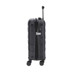 Trolley de voyage à coque rigide texturée avec cadenas TSA 40L