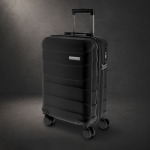 Trolley de voyage à coque rigide texturée avec cadenas TSA 40L