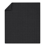 Plaid en polyester corail à carreaux avec envers extra-doux 300g/m²
