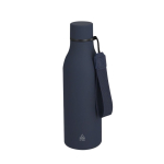 Gourde isotherme en acier inoxydable recyclé et caoutchouté 480 ml