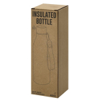 Gourde isotherme en acier inoxydable recyclé et caoutchouté 480 ml