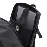 Sac à dos de voyage PU avec ouverture à 180° et multiples poches 18L