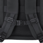 Sac à dos de voyage PU avec ouverture à 180° et multiples poches 18L