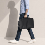Sac à dos de voyage PU avec ouverture à 180° et multiples poches 18L