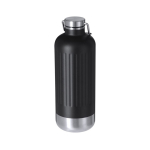 Bouteille isotherme en acier inoxydable recyclé avec bouchon 800 ml