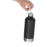 Bouteille isotherme en acier inoxydable recyclé avec bouchon 800 ml