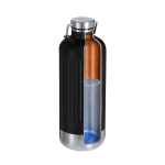 Bouteille isotherme en acier inoxydable recyclé avec bouchon 800 ml