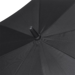Parapluie automatique coupe-vent en polyester pongé avec housse Ø130