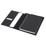 Carnet A5 en cuir synthétique avec stylo à encre bleue pages vierges