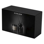 Set aromatique en verre avec diffuseur de 120 ml et bougie parfumée