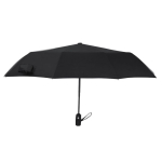 Parapluie pliable automatique et coupe-vent en polyester pongé Ø96 couleur noir première vue