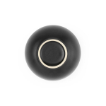 Bol en céramique fabriqué en Europe avec finition mate 320ml couleur noir troisième vue