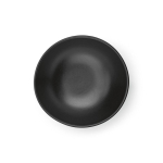 Bol en céramique mate au design épuré 650ml couleur noir deuxième vue