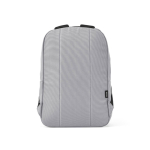 Sac à dos léger en plastique recyclé avec intérieur rembourré pour PC 15,6” couleur gris deuxième vue
